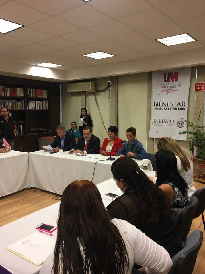 Rueda de prensa para informar de Talleres regionales en materia de Derechos Políticos de las Mujeres y Paridad de Género en el Estado de Jalisco