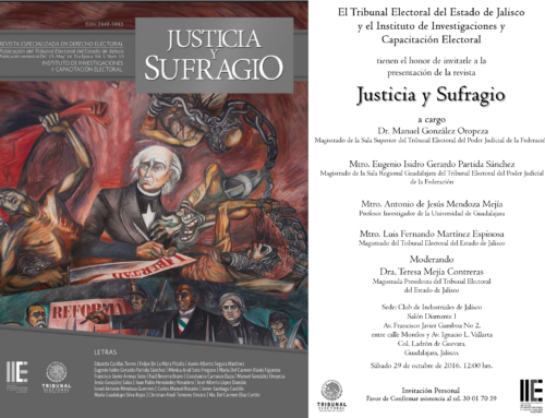 Revista Justicia y Sufragio.