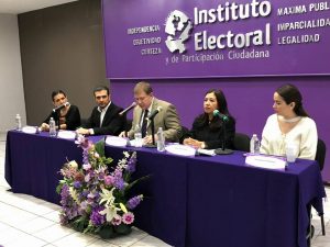 IEPC presentación del proyecto "Estrategia ciudadana para la Prevención y Observación de la Violencia Política contra las Mujeres durante el proceso electoral local 2017-2018 en Jalisco"