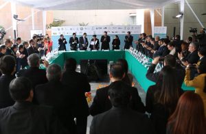Firma del convenio de colaboración entre el TEPJF y la ATERM