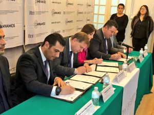 Cita en el ITEI a la rueda de prensa y firma de "exhorto a los actores políticos sobre el uso responsable de los datos personales en el proceso electoral ordinario 2017-2018"