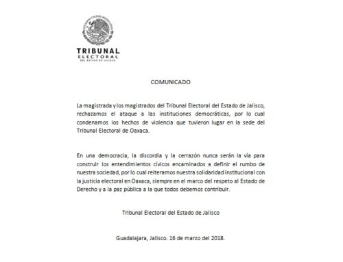 COMUNICADO