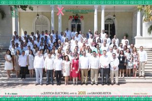 En el X Encuentro Nacional de Magistrados y Magistradas Electorales