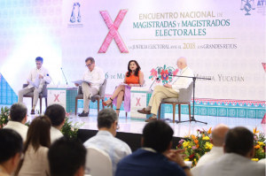 En el X Encuentro Nacional de Magistrados y Magistradas Electorales