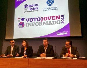 En la jornada Voto Joven Informado