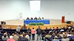 El Magistrado Presidente  Rodrigo Moreno Trujillo participando en la "Jornada de Inducción Electoral para Jueces"