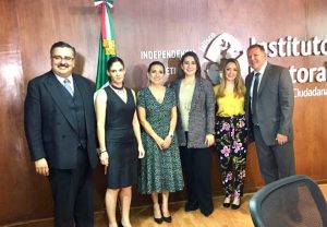 En el marco de las elecciones 2018 el Magistrado Presidente Rodrigo Moreno Trujillo  y la Magistrada Violeta Iglesias, estuvieron presentes en las sesiones del Iepc Jalisco