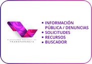 denuncias, solicitudes, recusrsos, buscador