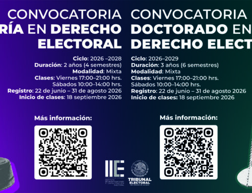 Convocatorias a Posgrados en Derecho Electoral